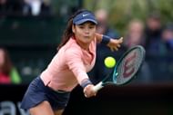 Emma Raducanu at the Rothesay Open Nottingham.
